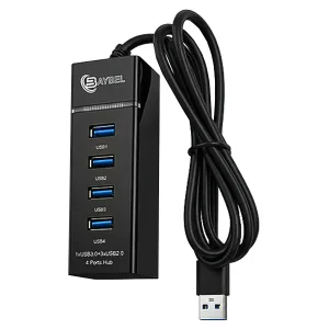 هاب ۴ پورت USB 3.0 و USB 2.0 بیبل (BAYBEL) مدل H-93 با کابل ۱.۲ متری