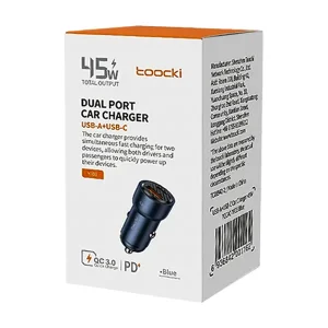 شارژر فندکی ۴۸ وات توکی (TOOCKI) مدل TQ-CC21 دو پورت4