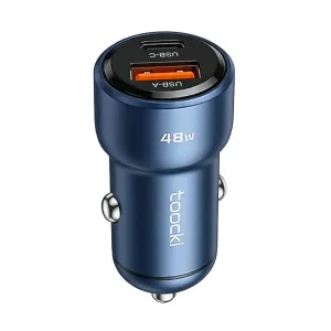 شارژر فندکی ۴۸ وات توکی (TOOCKI) مدل TQ-CC21 دو پورت