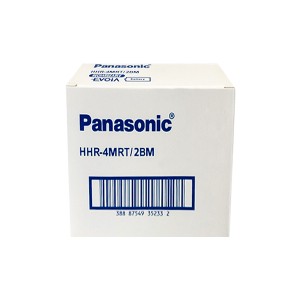 باتری قابل شارژ نیم قلمی پاناسونیک (Panasonic) مدل HHR-4MRT با ظرفیت 800 میلی آمپر (بسته دو عددی)2