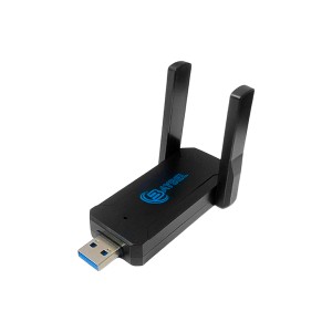 کارت شبکه و دانگل وای‌فای دو آنتن USB 3.0 بیبل (BAYBEL) مدل D-56 | دو بانده (Dual Band)