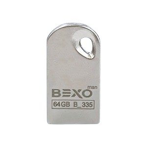 فلش مموری ۶۴ گیگابایت بکسو (BEXO) مدل B-335 رابط USB 2.0 | فلزی و ضدآب2