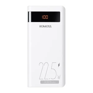 شارژر همراه (پاوربانک) 30000 میلی‌آمپر روموس (ROMOSS) مدل Sense 8PF | فست شارژ 22.5 وات و نمایشگر دیجیتال2