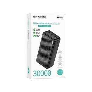 پاوربانک بروفون مدل BJ56B ظرفیت 30000  میلی‌آمپر (شارژ سریع  22.5W  و PD20W )2