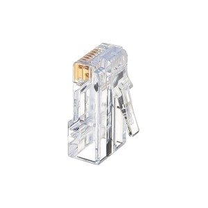 سوکت شبکه CAT6 کانکتور RJ45 مدل 024 (بسته ۱۰۰ عددی)