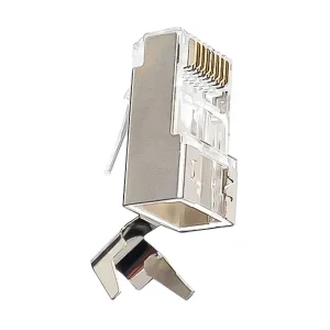 سوکت شبکه CAT7 SFTP شانه‌دار ته‌باز (Open End) - بسته ۲۰ عددی 3