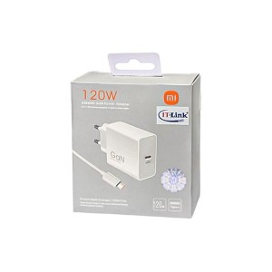 شارژر دیواری شیاومی 120 وات GaN با کابل تایپ سی فست شارژ لپ‌تاپ و موبایل 2