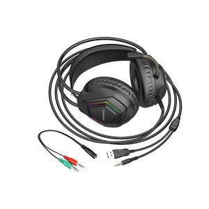 هدست مخصوص بازی بروفون مدل BO105 (Borofone BO105 Gaming Headset)2