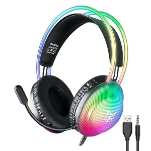 خرید هدست گیمینگ اونیکوما مدل X29 با نورپردازی RGB | Onikuma X29