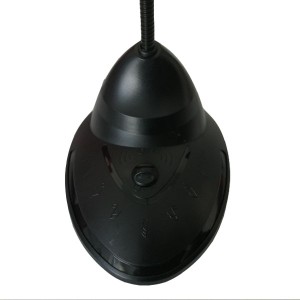 میکروفون رومیزی کامپیوتر مدل T-21 با گردنی فنری و پایه نگهدارنده 2