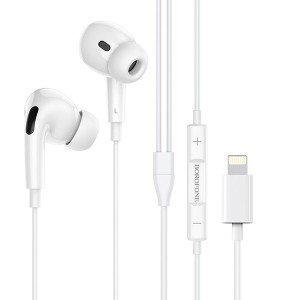 هندزفری سیمی آیفونی بروفون مدل BM30 Pro Lightning