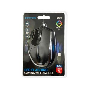 ماوس گیمینگ سیمی بروفون مدل BG10 با نورپردازی LED 2