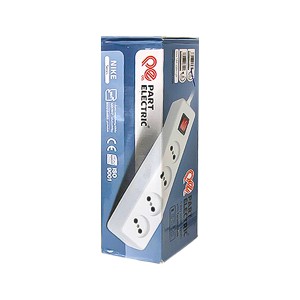 رابط و چندراهی برق 4 خانه پارت الکتریک مدل 308 با کابل 3 متری 2