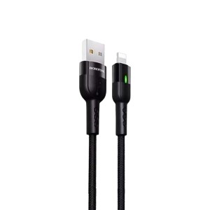 کابل شارژ هوشمند قطع‌کن‌دار لایتنینگ (آیفون) بروفون مدل BU17 طول 1.2  متر