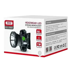 هدلایت شارژی 3 حالته ایکس او مدل XO-YH01 (چراغ پیشانی) 3