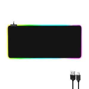 ماوس پد گیمینگ نورپردازی دار RGB-01 سایز 30×80  سانتی‌متر