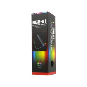 ماوس پد گیمینگ نورپردازی دار RGB-01 سایز 30×80  سانتی‌متر2