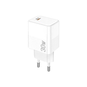 شارژر دیواری 30 وات بروفون BA77A | آداپتور فست شارژ تایپ سی