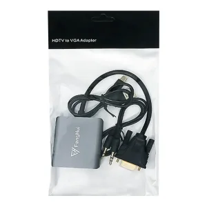 مبدل VGA به HDMI اکتیو فنگ هویی (FengHui) به همراه خروجی صدا2