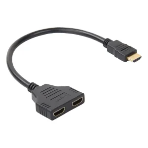کابل تبدیل  1  به  2  پورت HDMI (اسپلیتر تصویر پسیو)
