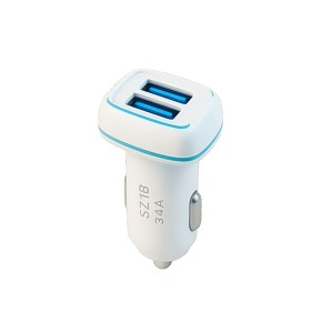 شارژر فندکی دو پورت اسکای دلفین (Sky Dolphin) مدل SZ18 توان  ۱۵  وات2