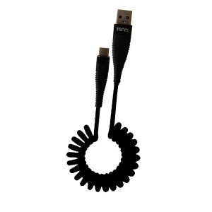 کابل فنری تبدیل USB به Type-C تسکو (TSCO) مدل TC C180 طول ۱ متر