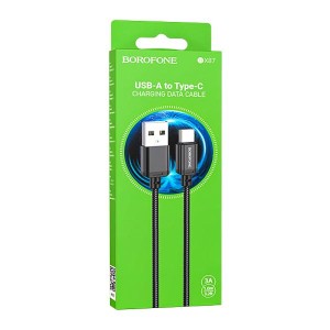 کابل شارژ و انتقال دیتا USB به Type-C بروفون (Borofone) مدل BX87 طول ۱ متر2