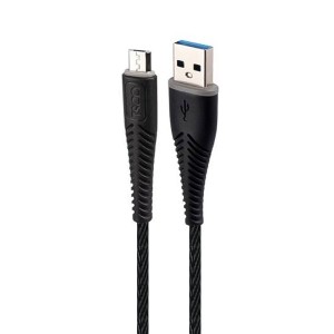 کابل شارژ و انتقال دیتا USB به MicroUSB تسکو (TSCO) مدل TCA 350 طول ۱ متر