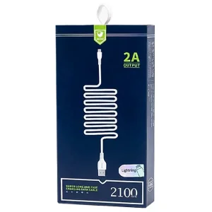 کابل شارژ و دیتا USB به لایتنینگ زوکسی (XOOXI) مدل 210 طول  2  متر2