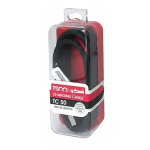 کابل تبدیل USB به MicroUSB تسکو مدل TC 50 طول ۱ متر2