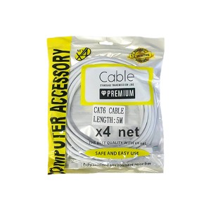 کابل شبکه پچ کورد CAT6 ایکس فور نت (X4 net) طول ۵ متر2