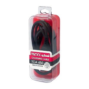 کابل شارژ و انتقال داده MicroUSB تسکو (TSCO) مدل TCA 450 طول ۱ متر2