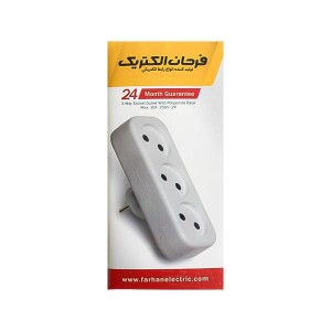 سه راهی برق بدون سیم فرحان الکتریک مدل  112  (استاندارد 16  آمپر)2