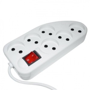 شش خانه برق کلیددار مدل 038 طول 1.5 متر