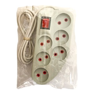 شش خانه برق کلیددار مدل 038 طول 1.5 متر2