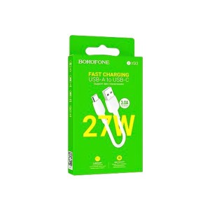 کابل تبدیل USB به Type-C پاوربانکی بروفون مدل BX93 طول 25 سانتی‌متر2