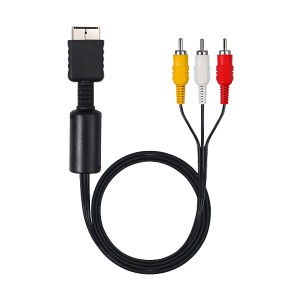 کابل تصویر AV پلی استیشن ۲ (PS2) مدل 130 طول 1.8 متر
