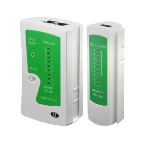 تستر کابل شبکه و تلفن بوشنگ مدل BS-468 پورت RJ45 و RJ112