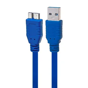 کابل هارد اکسترنال فلت کینگهود (Kinghood) USB 3.0 طول ۱.۵ متر