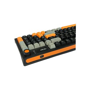 کیبورد مخصوص بازی دی نت (D-NET) مدل DT-984 | کابل جداشونده و نورپردازی RGB2