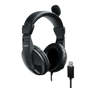 هدست مخصوص بازی رپو (Rapoo) مدل H150 | اتصال USB و میکروفون چرخشی