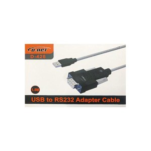 کابل تبدیل USB به COM (RS232) دی-نت مدل D-426 طول 1.5 متر2