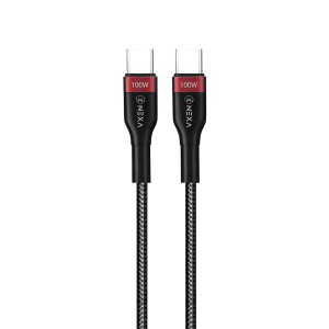 کابل دو سر تایپ سی 100 وات نكسا مدل Nexa L30 طول 1 متر (5 آمپر)