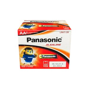 باتری قلمی آلکالاین پاناسونیک مدل LR6T/2B بسته 2 عددی2