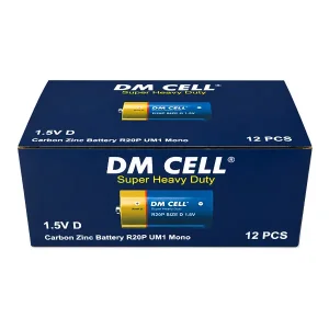 باتری بزرگ دی‌ام سل (DM CELL) مدل R20P بسته ۲ عددی2