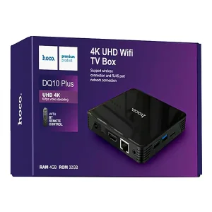 اندروید باکس هوکو (Hoco) مدل DQ10 با کیفیت 4K (رم 4 و حافظه 32 گیگابایت)6
