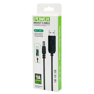 کابل افزاینده ولتاژ USB به DC مدل 12V (تبدیل ۵ ولت به ۱۲ ولت)2
