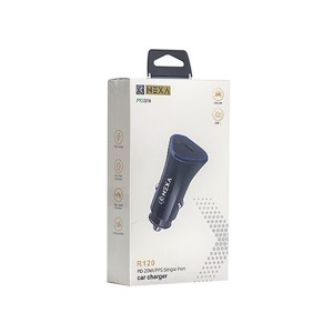 شارژر فندکی فست شارژ نکسا ۲۰ وات مدل NEXA R120 درگاه تایپ سی2