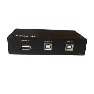 سوئیچ دستی ۲ پورت پرینتر و USB مدل 1A2B ( USB 2.0 Switch 2 Port)