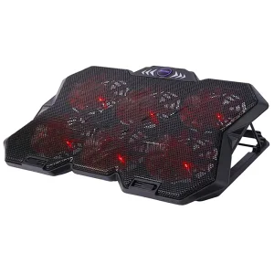 پایه خنک‌کننده ۶ فن لپ‌تاپ ایلون مدل Eleven N706 مجهز به نورپردازی LED و تنظیم ارتفاع چندحالته2